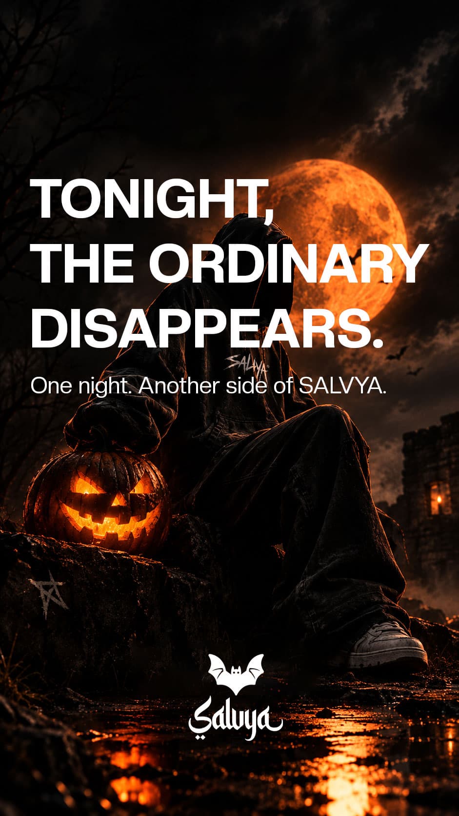 Moonlit Halloween streetwear